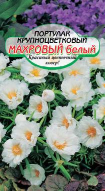 Белый махровый крупноцветк.портулак 0,1гр (ссс)