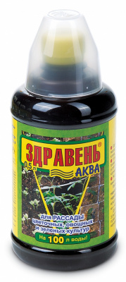Здравень Аква Рассада овощных и зеленых культур 0,5л. (1/12) ВХ