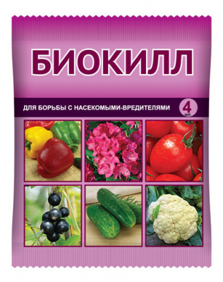 Биокилл 4мл, д/борьбы с насекомыми-вредителями (1/150шт) ВХ