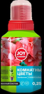 Для Комнатных цветов Универсальное 0,25л (1/24шт) JOY