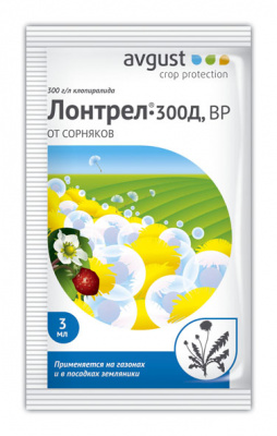 Лонтрел 3мл Гербицид за газонах и земленике(1/500)