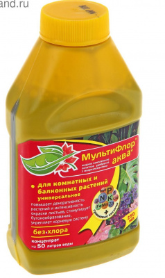 Мультифлор Аква- Универ д/л комн  250мл (1уп/15шт)