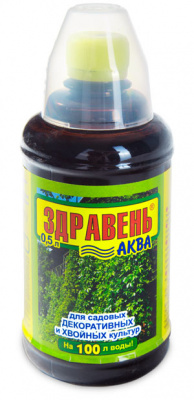 Здравень Аква Хвойные культуры 0,5 л.(12 шт)