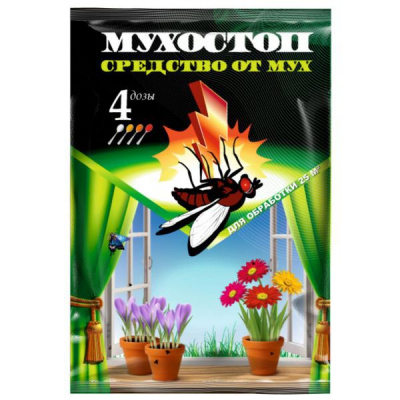 МУХОСТОП-Средство от мух 10 гр. (1уп/200шт)