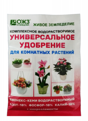 Бионекс Кеми универ.удобрение для комн.растений 50гр(1/72шт)