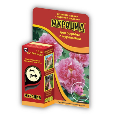 Мурацид 10мл с дозаторм против муравьев (1/60) (ЗА)