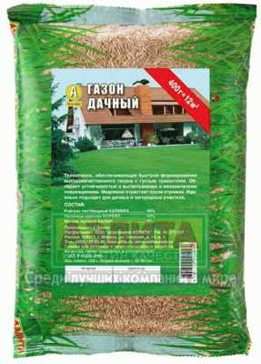 Дачный газон травосмесь 400гр (а)