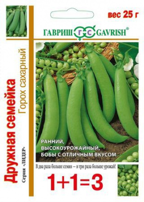 Дружная семейка горох 25гр (г)