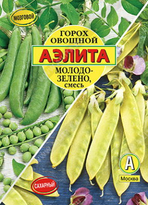 Молодо-зелено, смесь горох овощной 25гр (а)