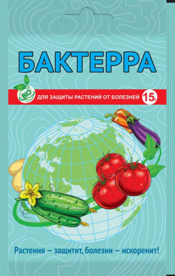 Бактерра 15гр микробиологический фунгицид от болезней (1упак/200шт) ВХ